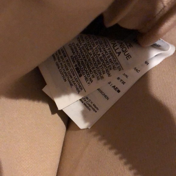 Banana Republic Cream Leather Clutch Crossbody - Picture 9 of 11